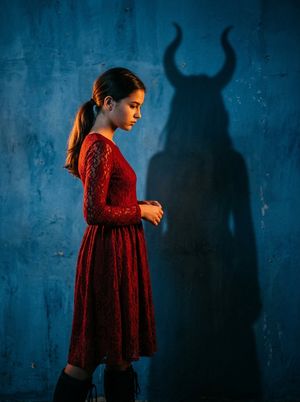 AI-generated sample for “Horned Shadow on the Wall”