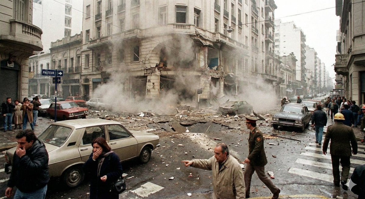 Historical moment at specific coordinates (1994)