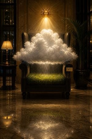 Weather armchair