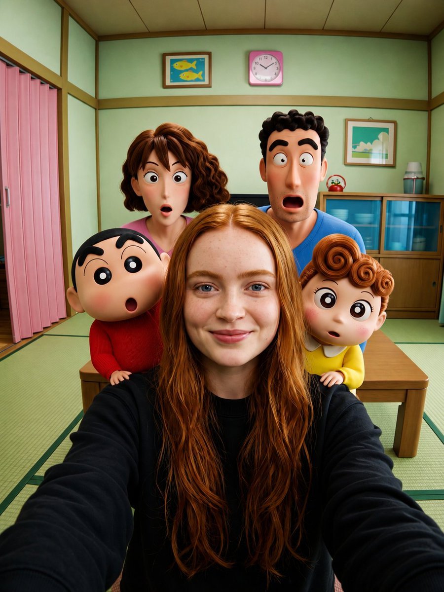Cinematic 3D Animated Selfie Scene