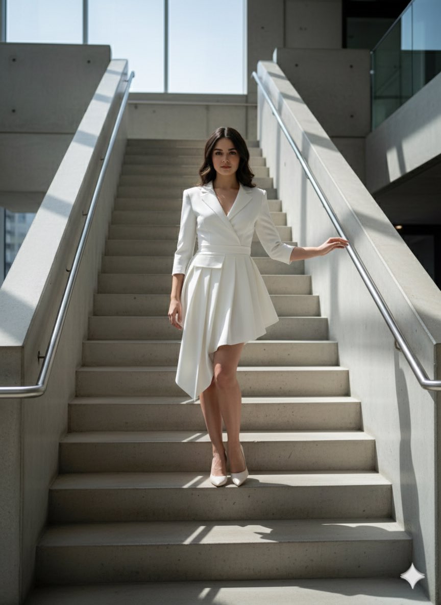 Narrative Cinematic Fashion Portrait Prompt