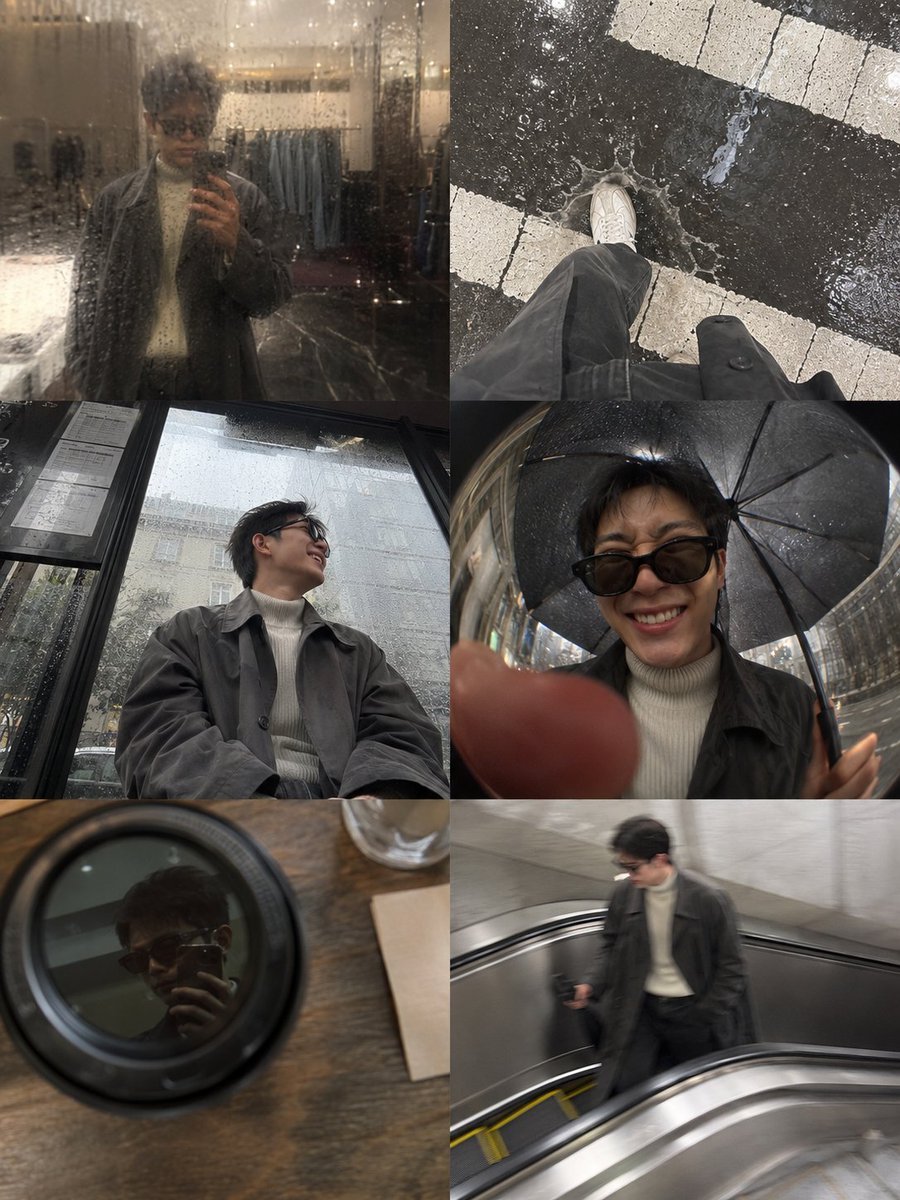 Rainy Afternoon Photo Collage