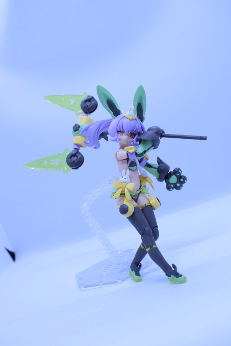 Low-Poly Character Figure of Megami Device