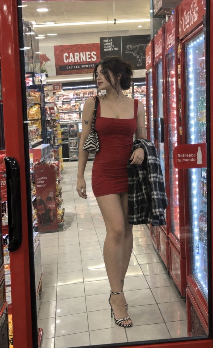 Supermarket Street Style Portrait