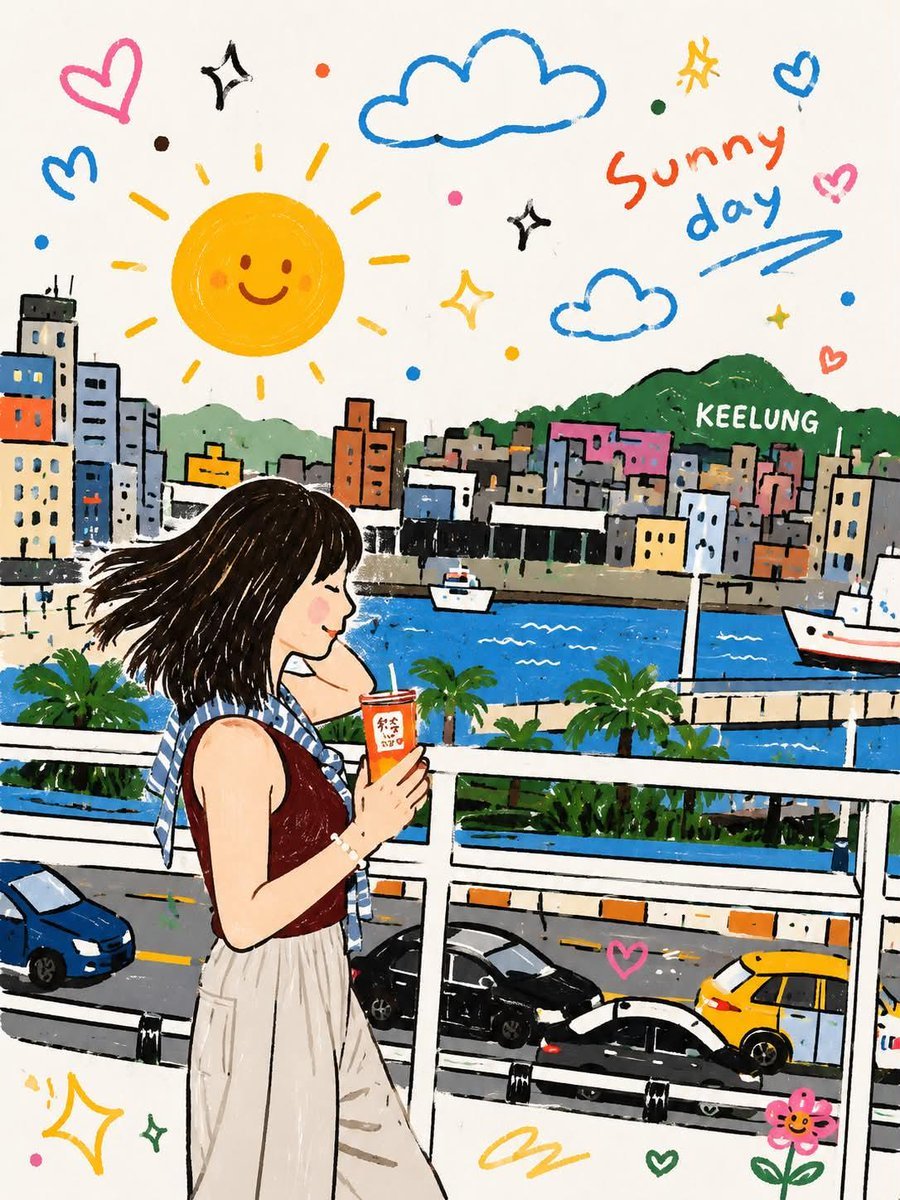 Whimsical Childlike Doodle Reconstruction