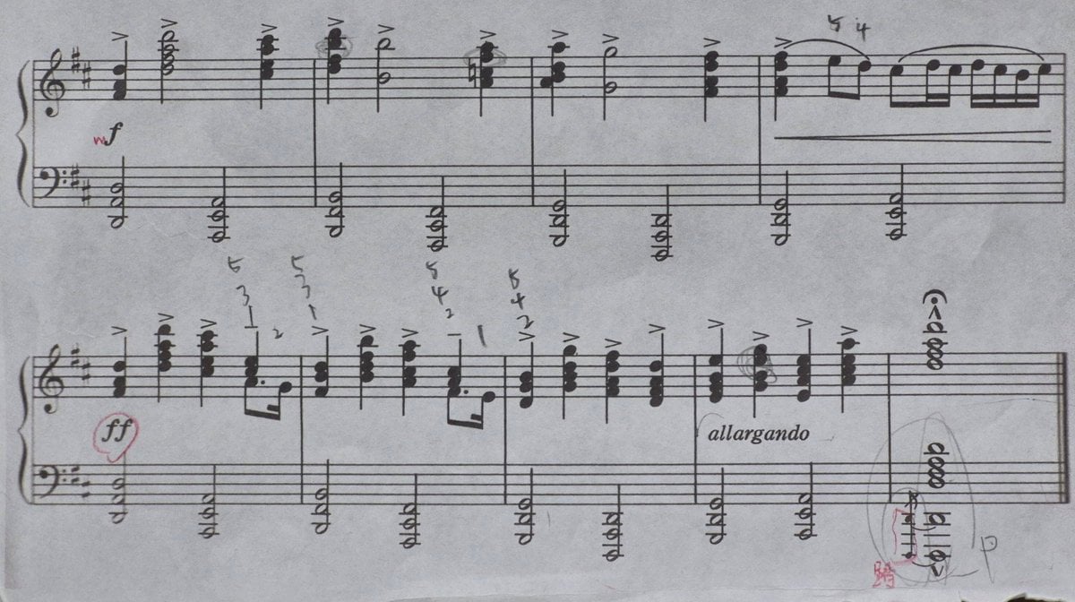 Generating Clean Sheet Music from Scanned Image