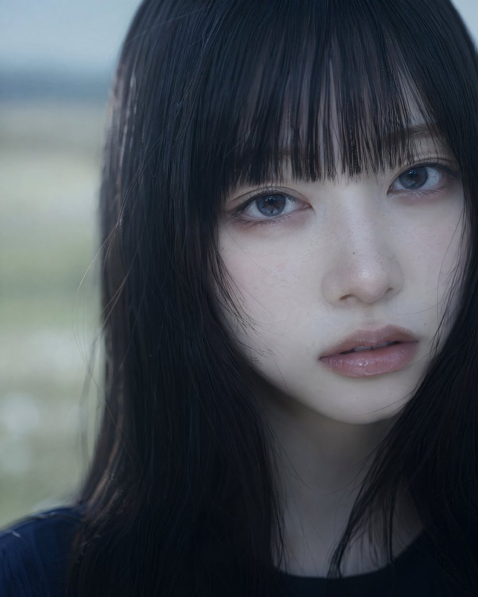 Cinematic Asian Woman Portrait — AI image template example