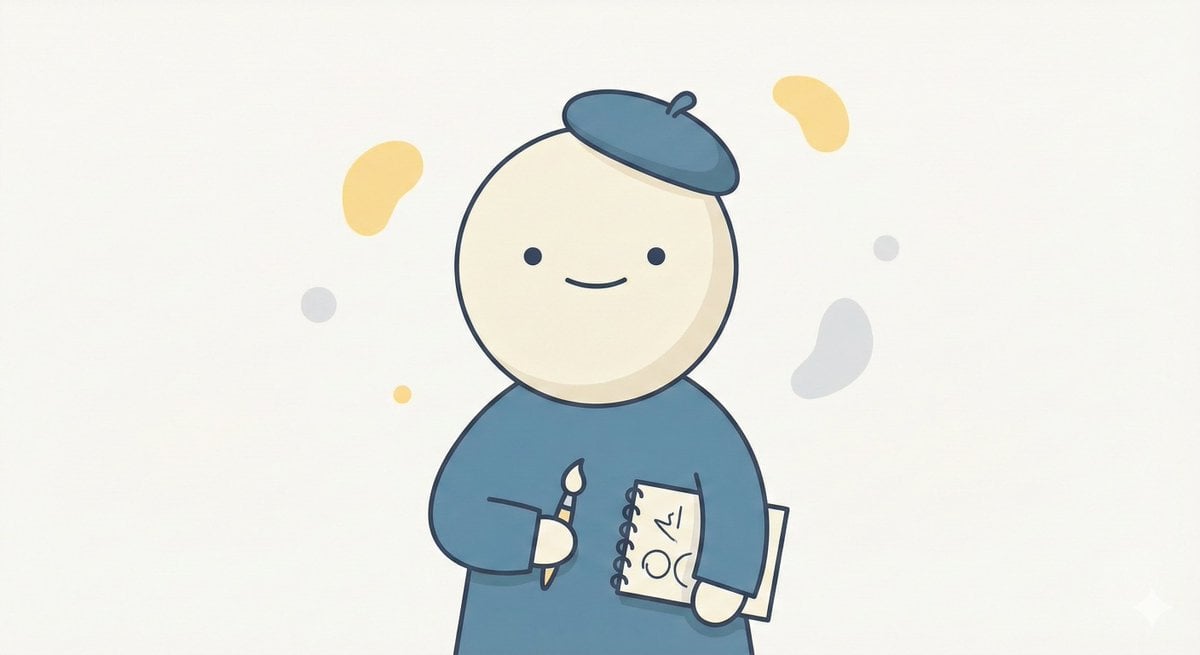 Minimal Character Illustration Template