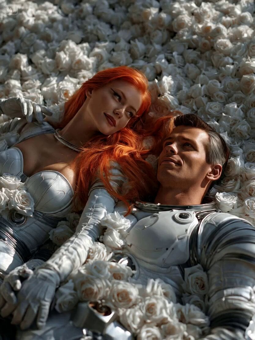 Sci-Fi Romantic Scene