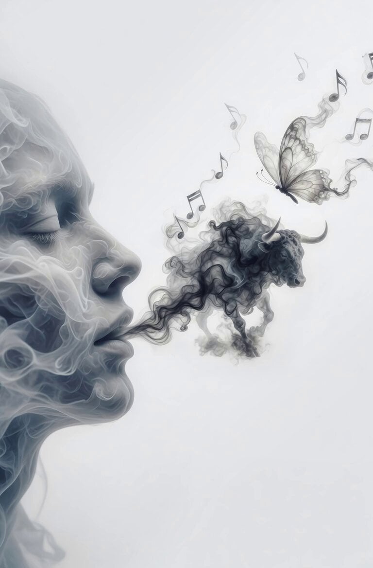 Smoky Ethereal Profile Animation