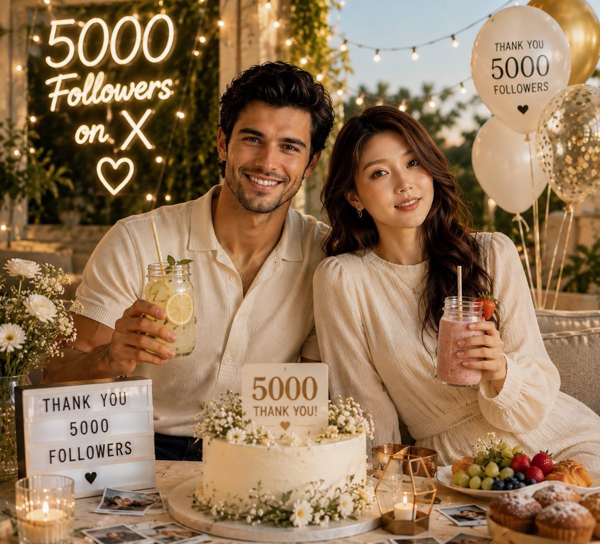 Social Media Milestone Celebration