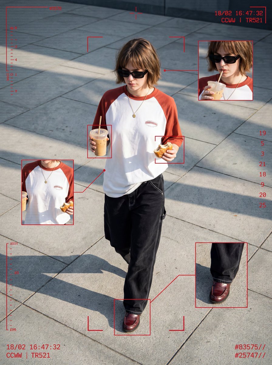 Cyber-Grunge Surveillance Fashion Editorial