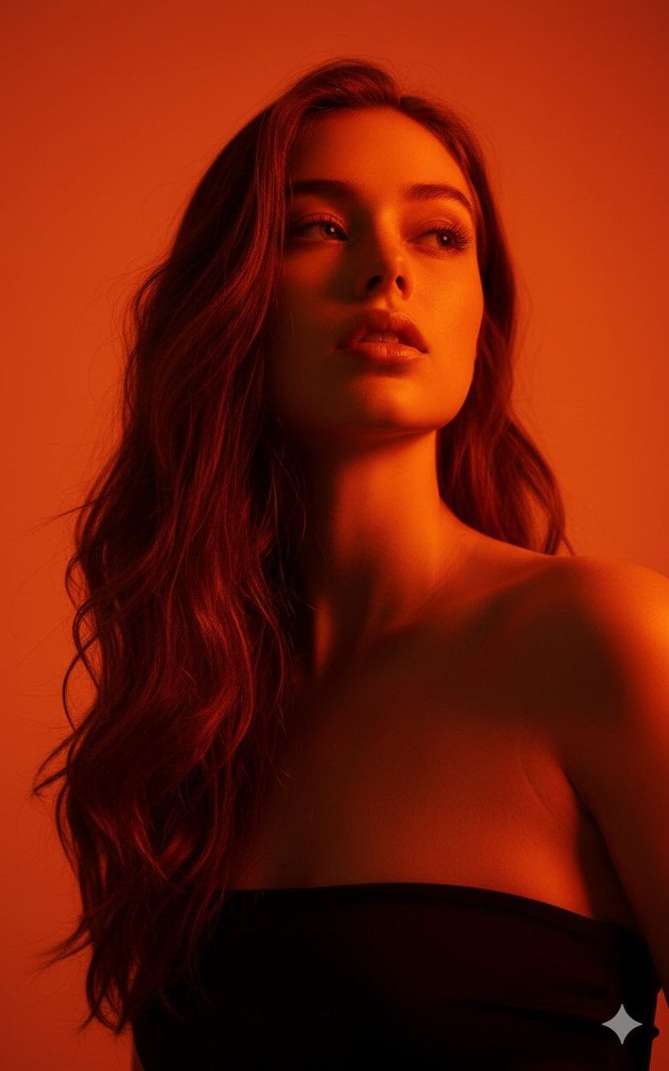 Editorial Portrait with Identity Lock and Dramatic Lighting