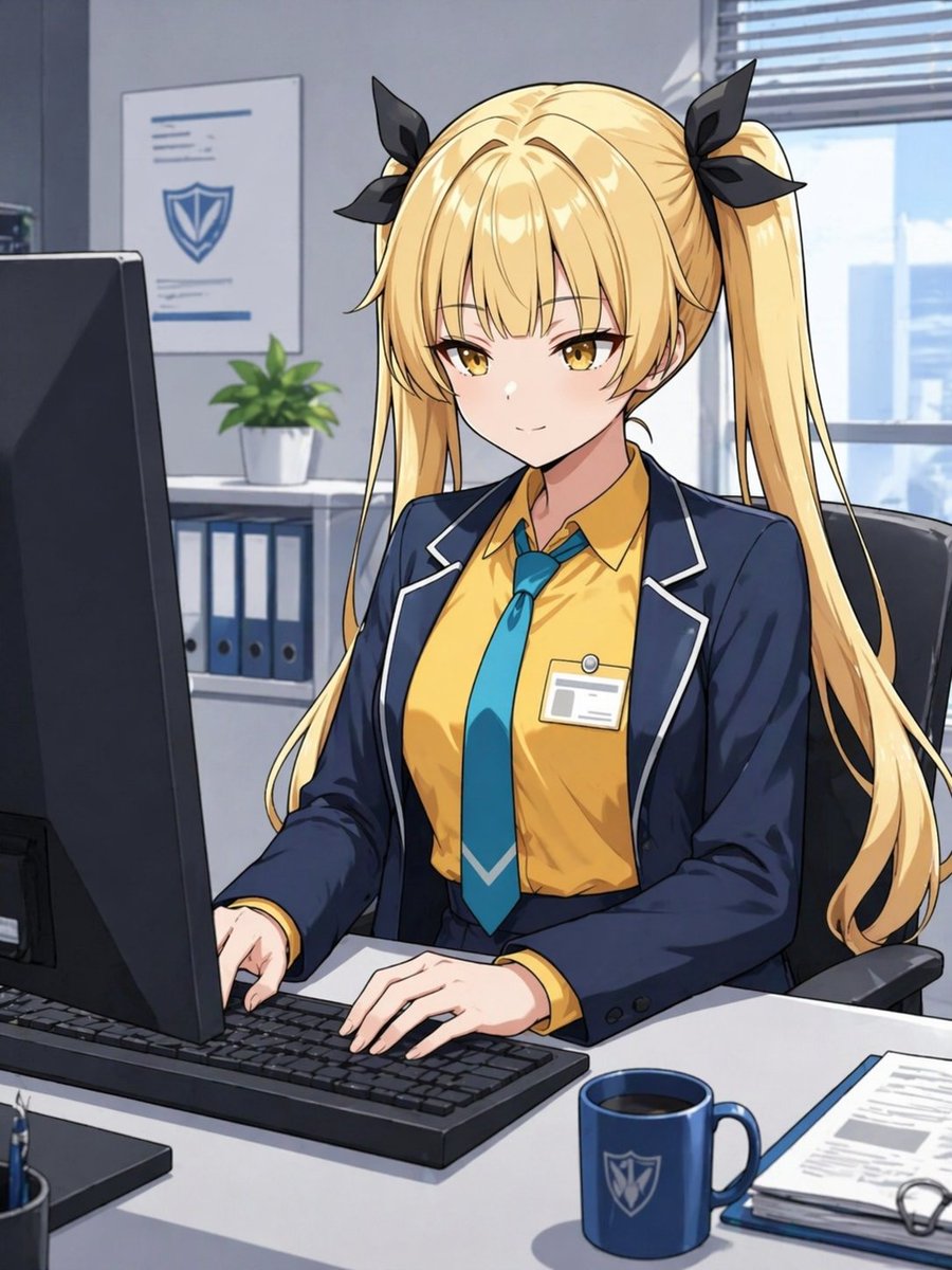 Flat Color 2D Game CG Illustration — AI image template example