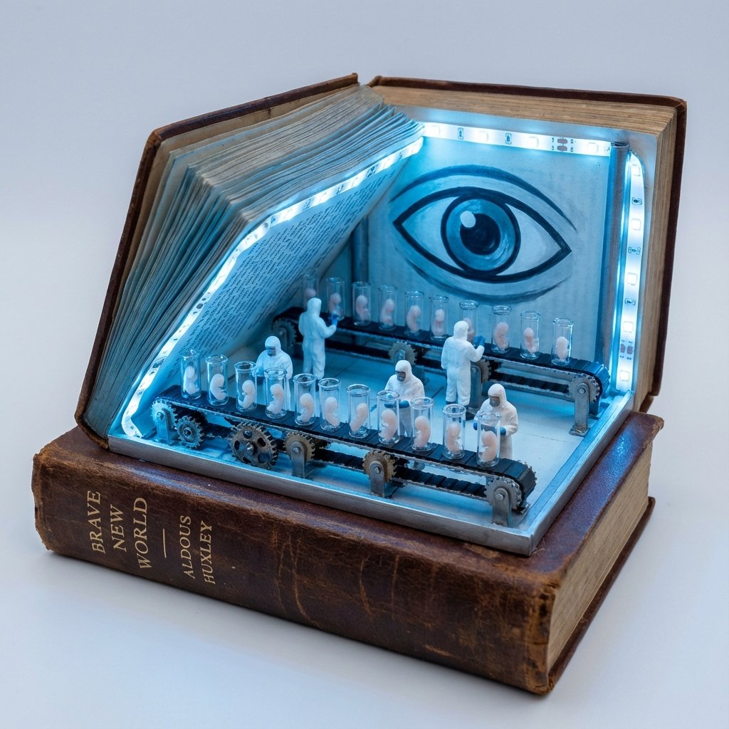 Surreal Diorama and Don Quixote Miniature Prompts