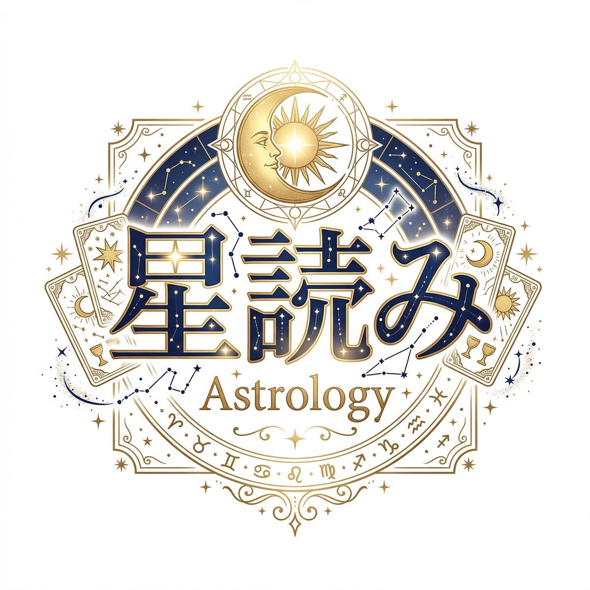 Style_preset Zodiac Astrology VTuber Logo Aesthetics Celestial Ver