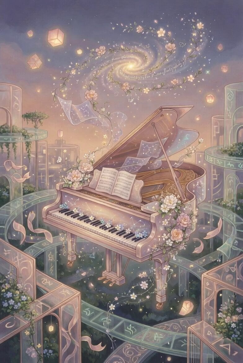 Surreal Mathematical Resonance