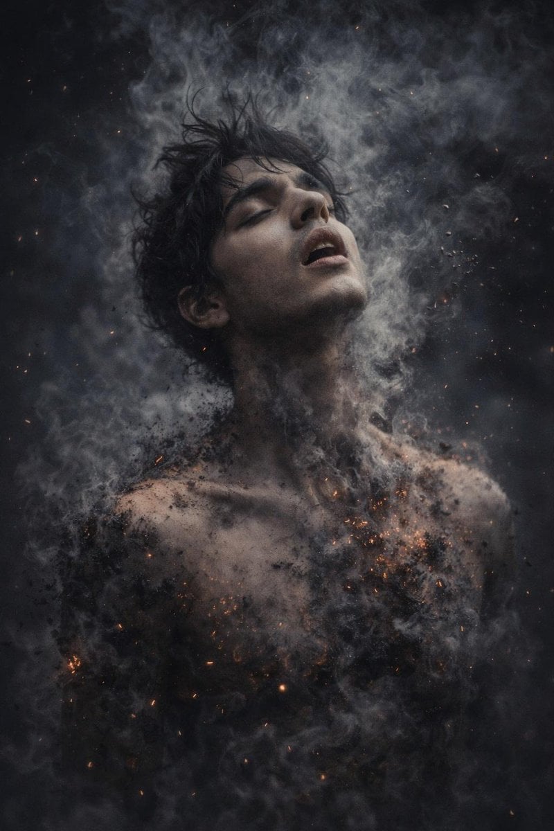 8K Photorealistic Disintegration Effect