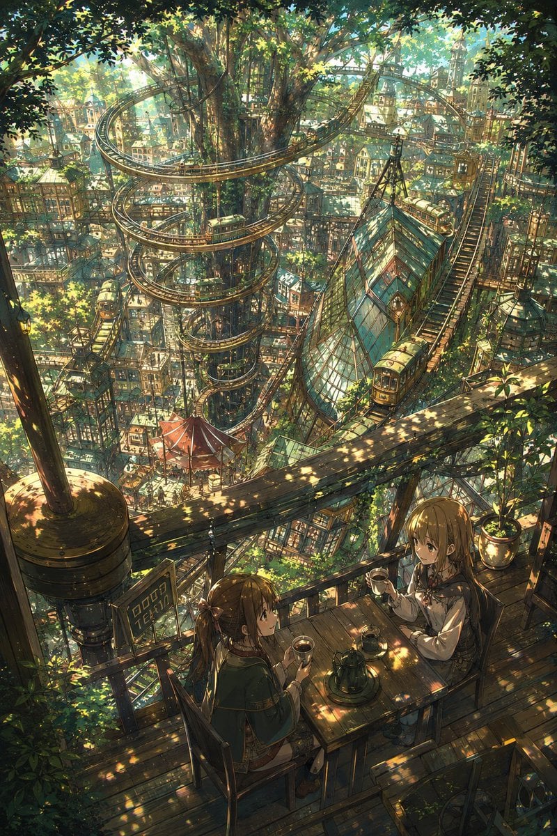Fantasy Treetop Tram City Café