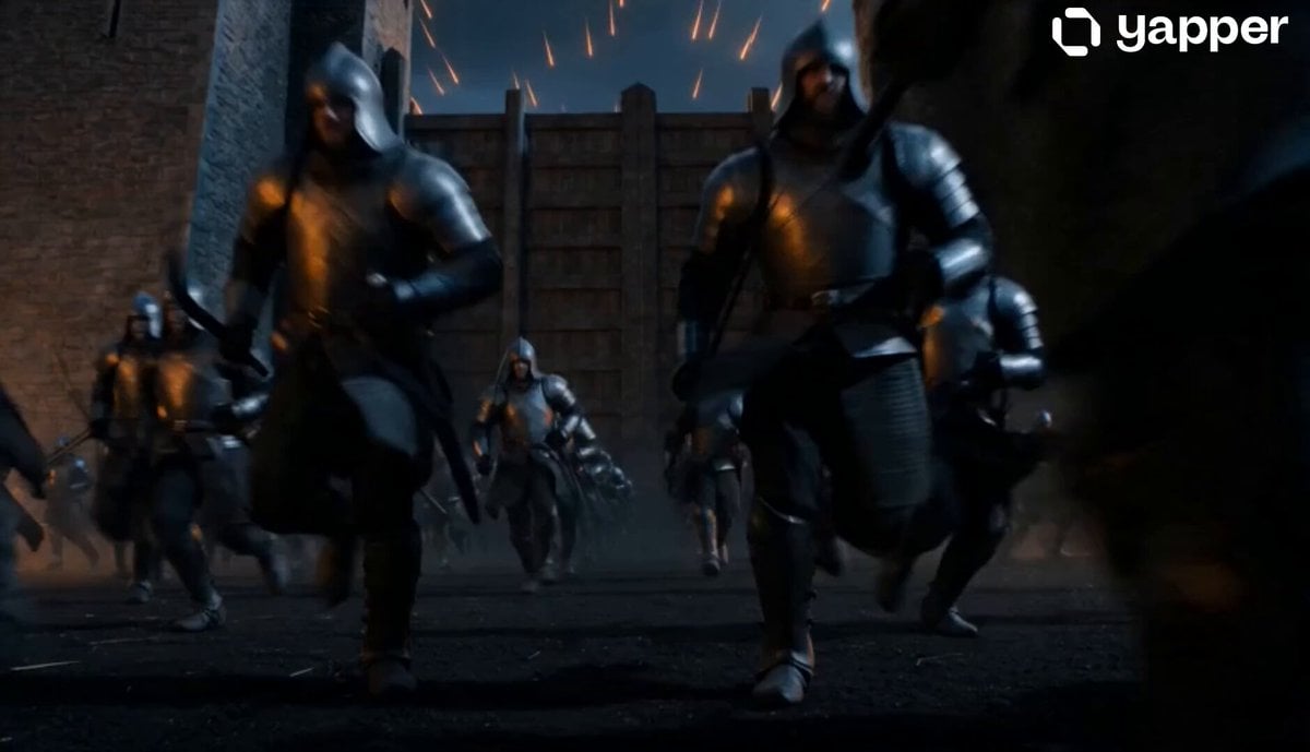 Cinematic Night Battlefield Siege