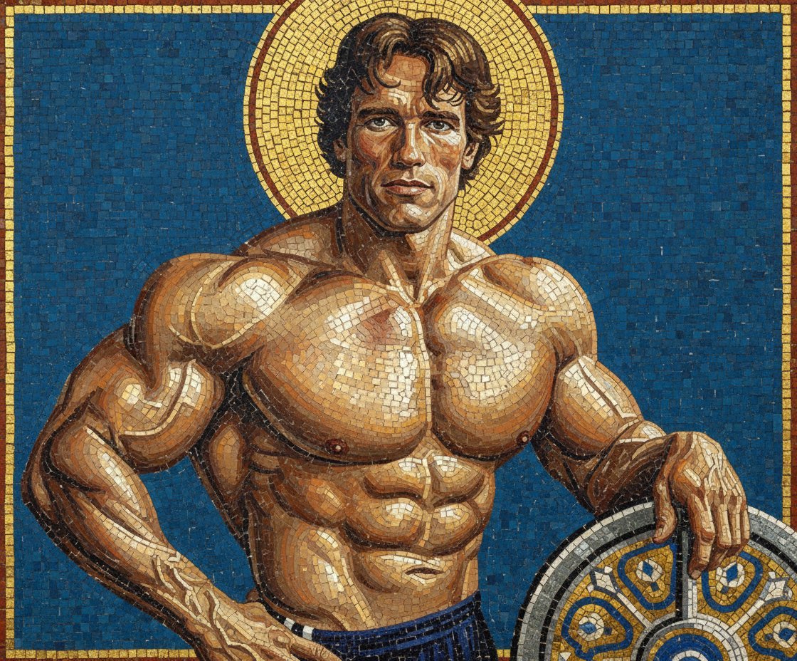Byzantine Mosaic Style Portrait Prompt