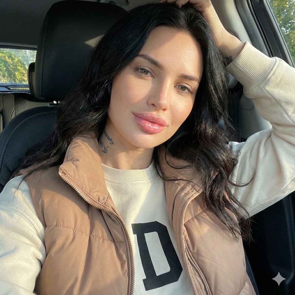 Structured Prompt for Car Selfie Portrait