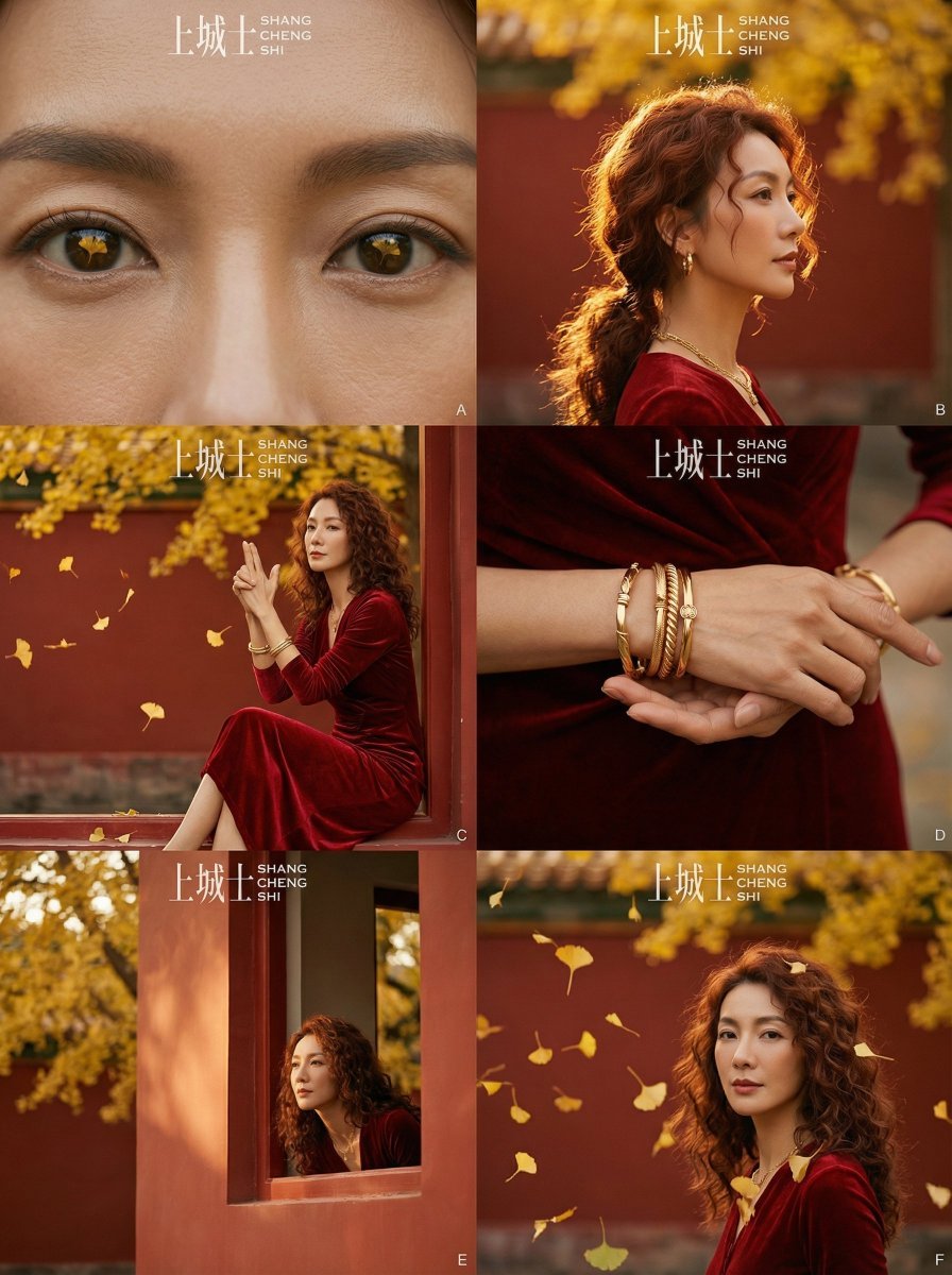 Cinematic Chinese Style Fashion Editorial (Shang Cheng Shi)