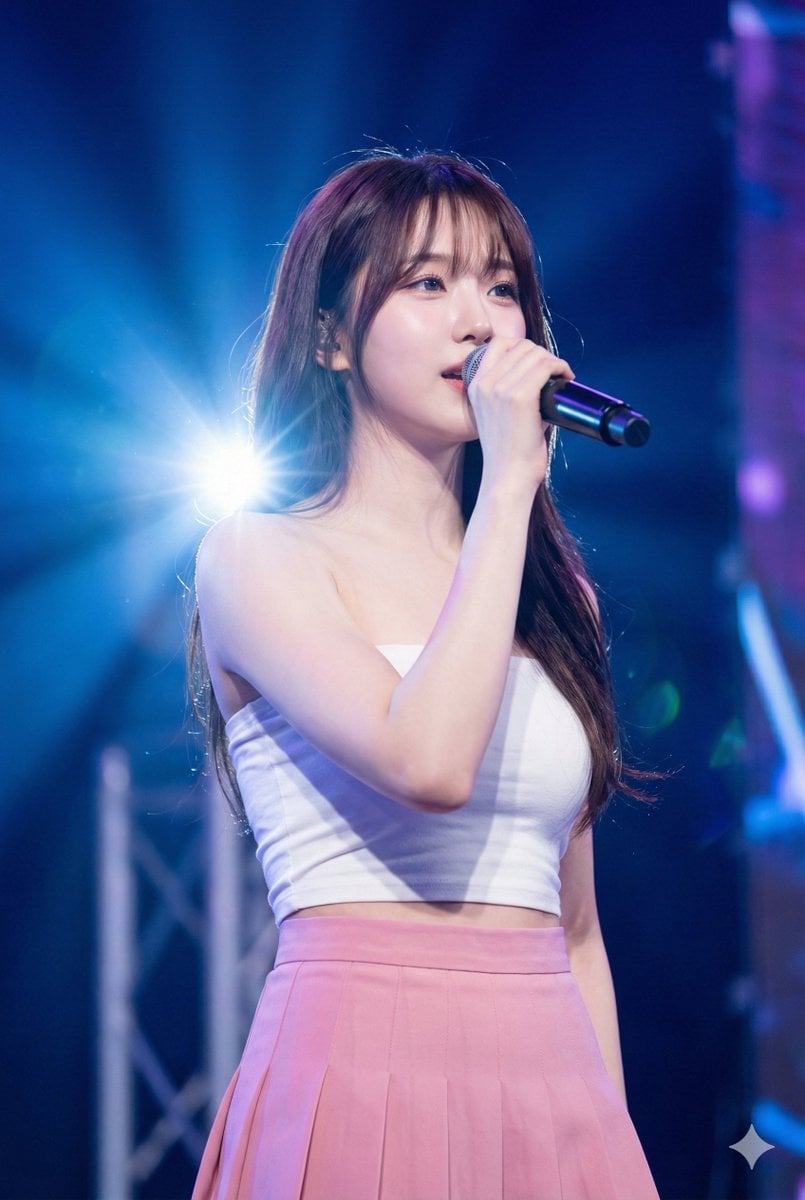 K-Pop Idol Stage Portrait