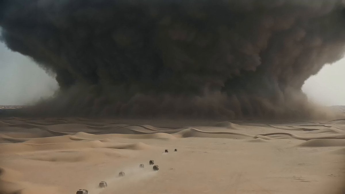 MAX POWER Desert Storm Action Scene