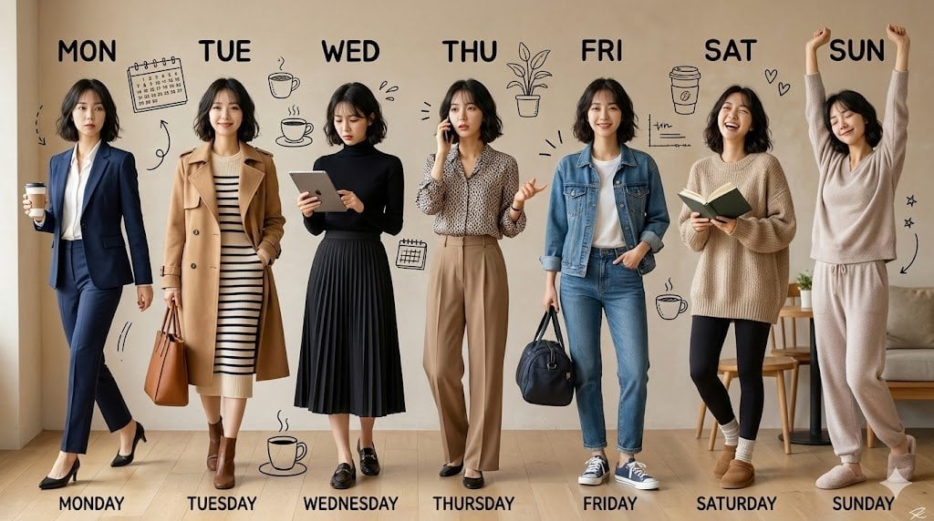 Weekly Outfit Design Prompt