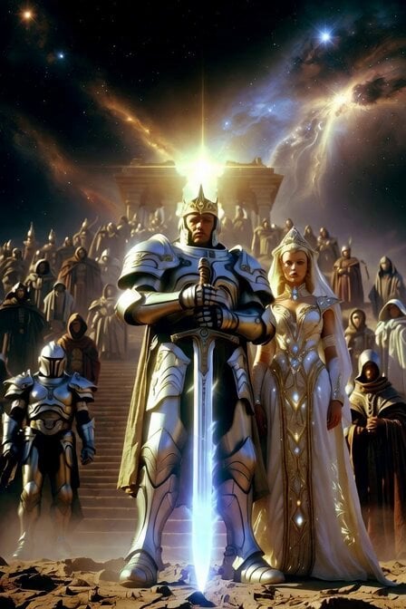 Cinematic Excalibur Space Knight Opera