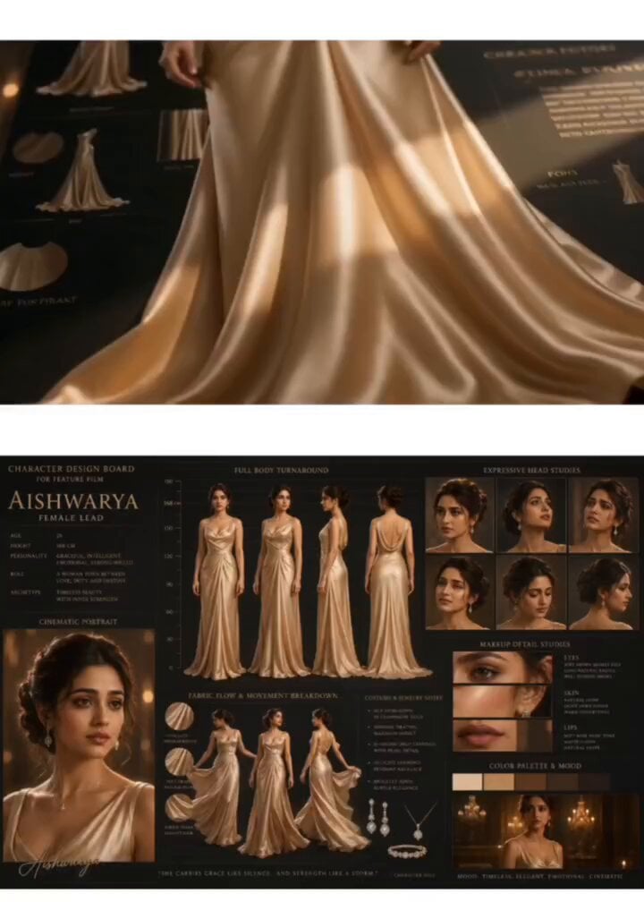 Luxury Character Design Board Animation