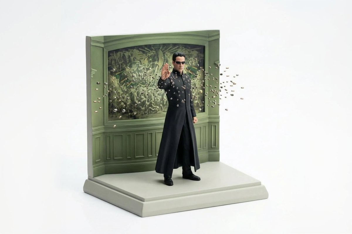 Miniature Diorama Reconstruction from a Reference Scene