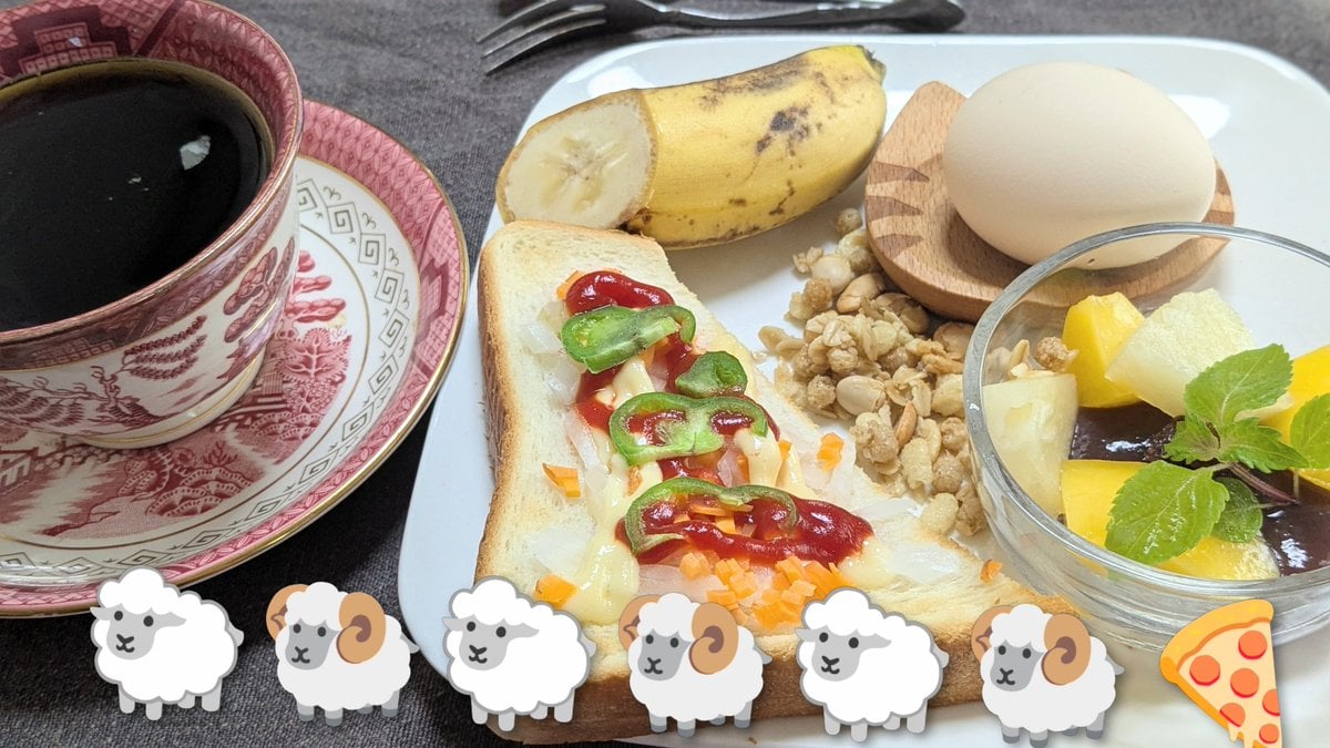 Handwritten Breakfast Photo Annotations reference image 1