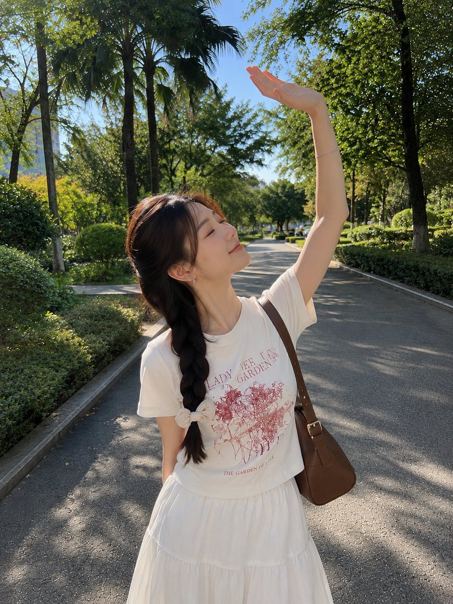Park Lifestyle Smartphone Portrait — AI image template example
