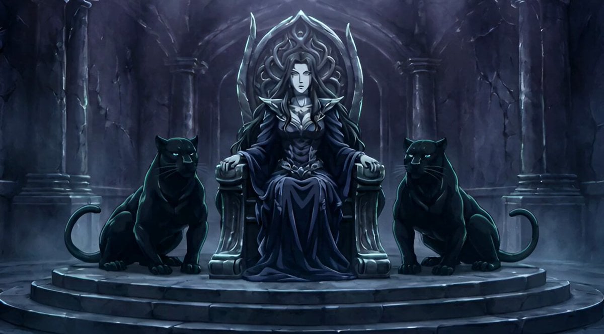 Conan the Barbarian Style Queen with Panthers Video Prompt