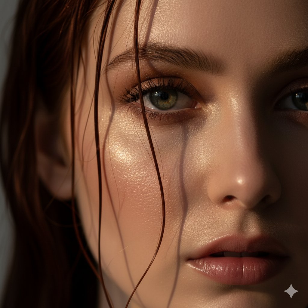 Extreme Close-Up Portrait Prompt (Focus on Texture)