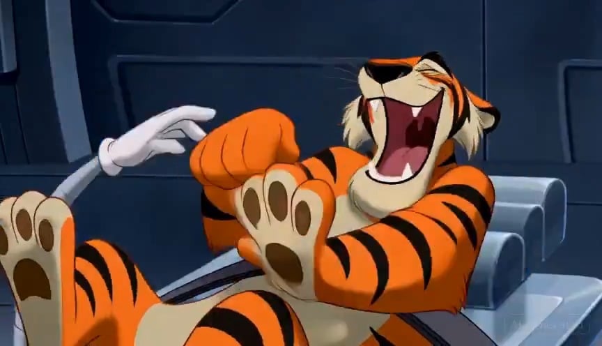 Classic 90s Disney Style Tiger Animation