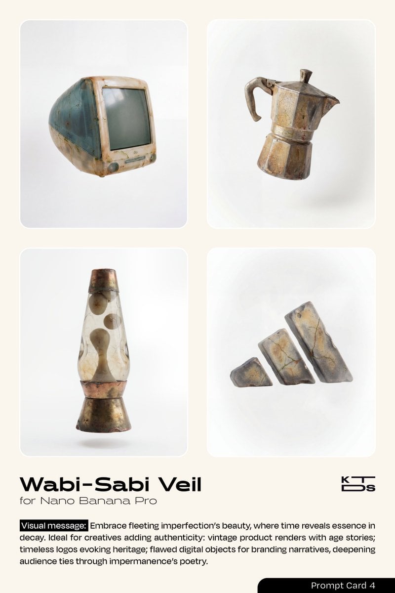 Wabi-Sabi Veil Aesthetic Prompt