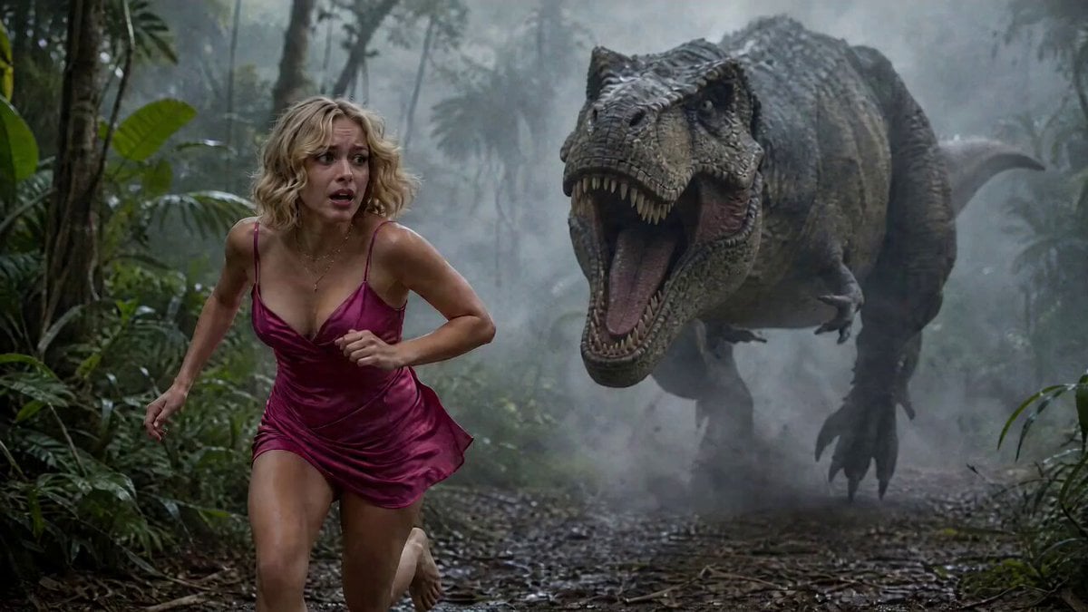 Prehistoric Jungle T-Rex Chase