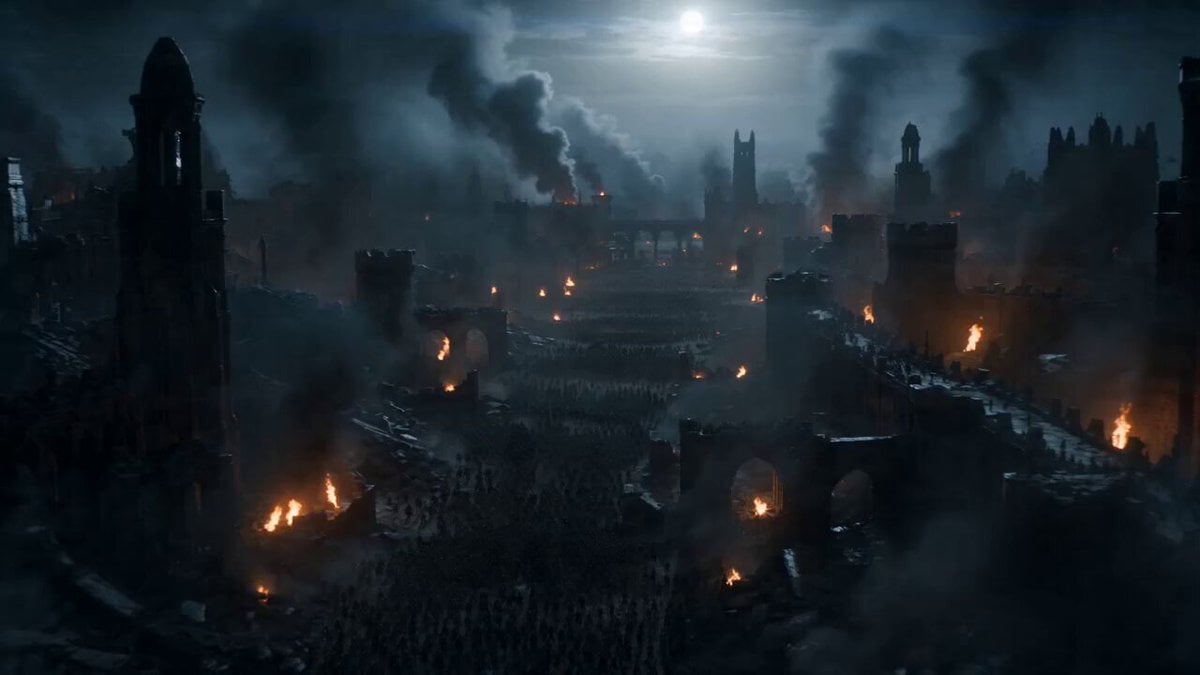 Dark Fantasy Citadel Battle