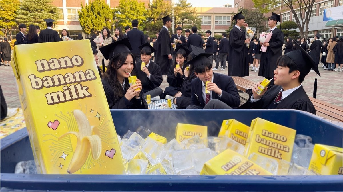 Product Photography of Nano Banana Milk Cooler