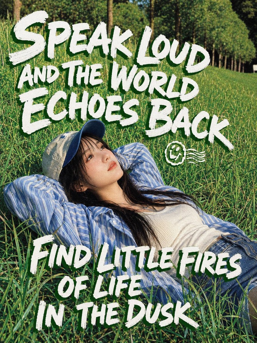 Meadow Lifestyle Quote Poster