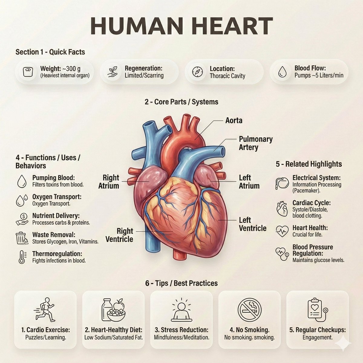 Ultra-clean modern editorial infographic poster 1080x1080, premium — AI image template example