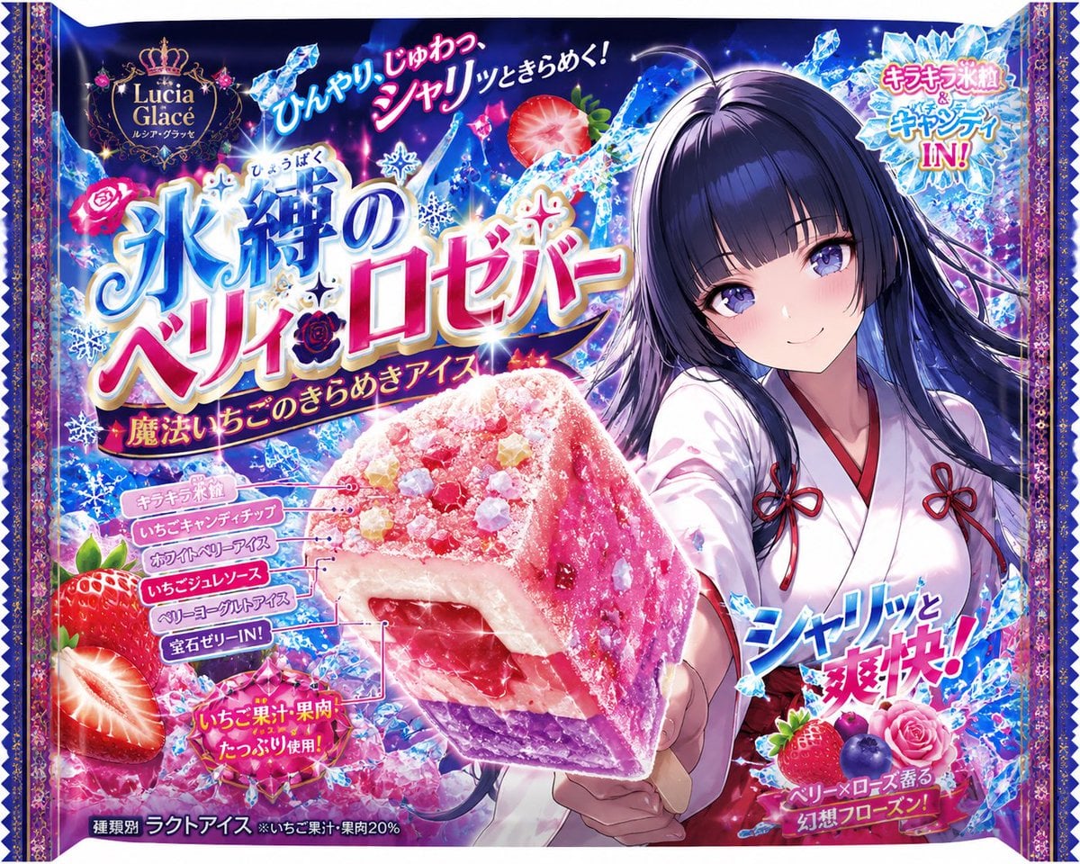Character Ice Bar Package Design