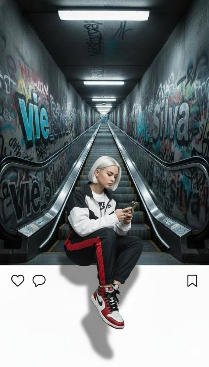 A high-definition, realistic 3D social media profile picture style