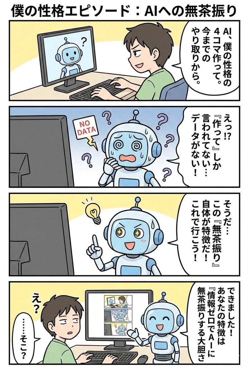 panel manga based on past interactions