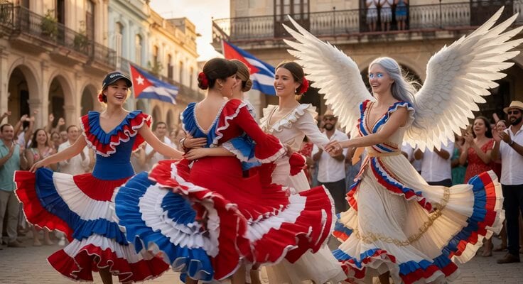 Cuban Plaza Dancers Extension