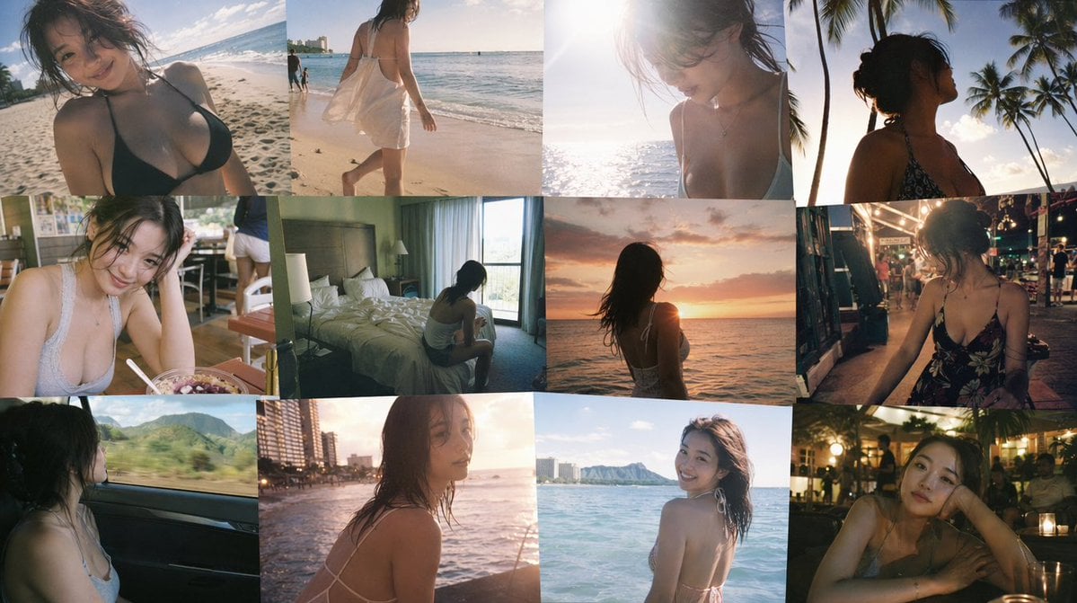 Emotional Hawaii Solo Travel Collage