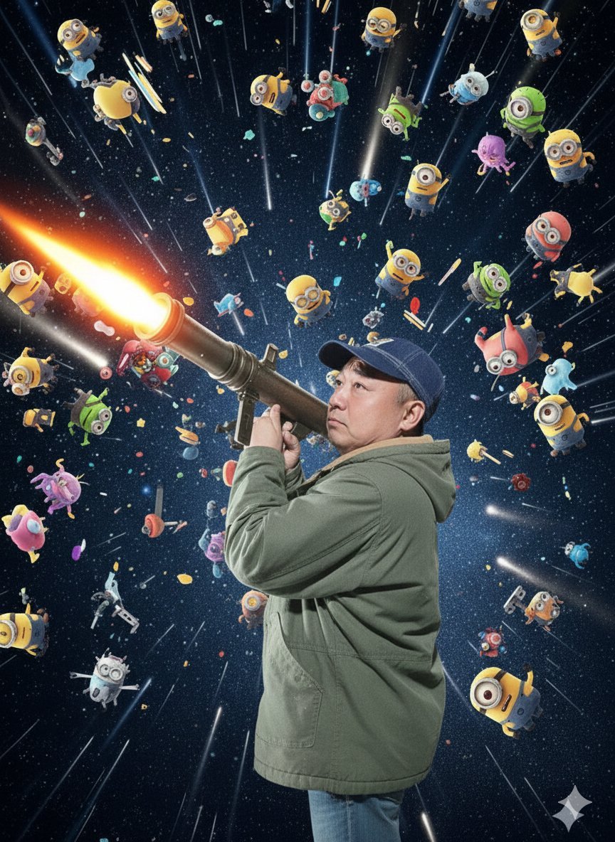 Nano Banana Pro Rocket Launcher Action Prompt